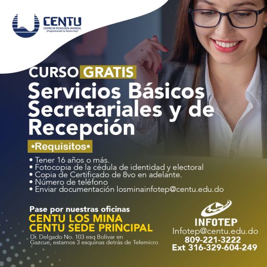 Cursos Disponibles INFOTEP | Centu