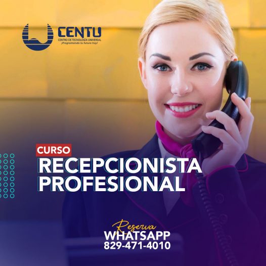 Curso Taller de Recepcionista Profesional